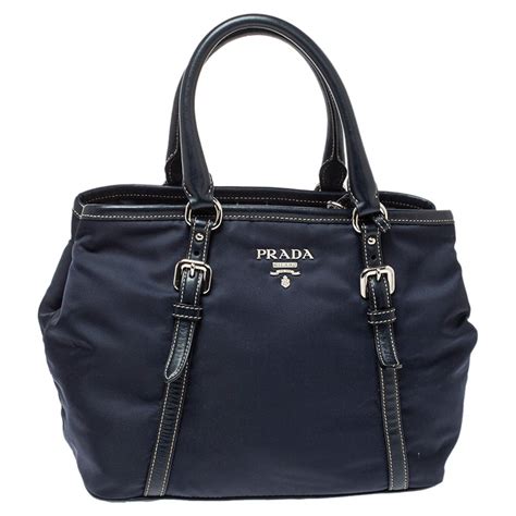 prada tote bag navy blue|prada tote bags on sale.